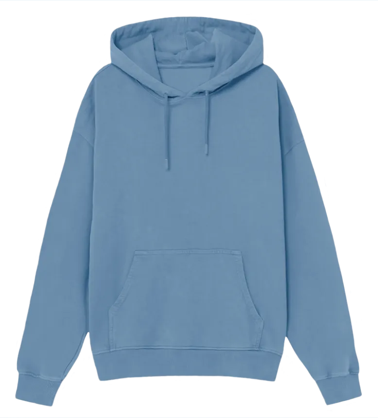 YELLOWSTONE - Sudadera con capucha oversize efecto lavado french terry 320g